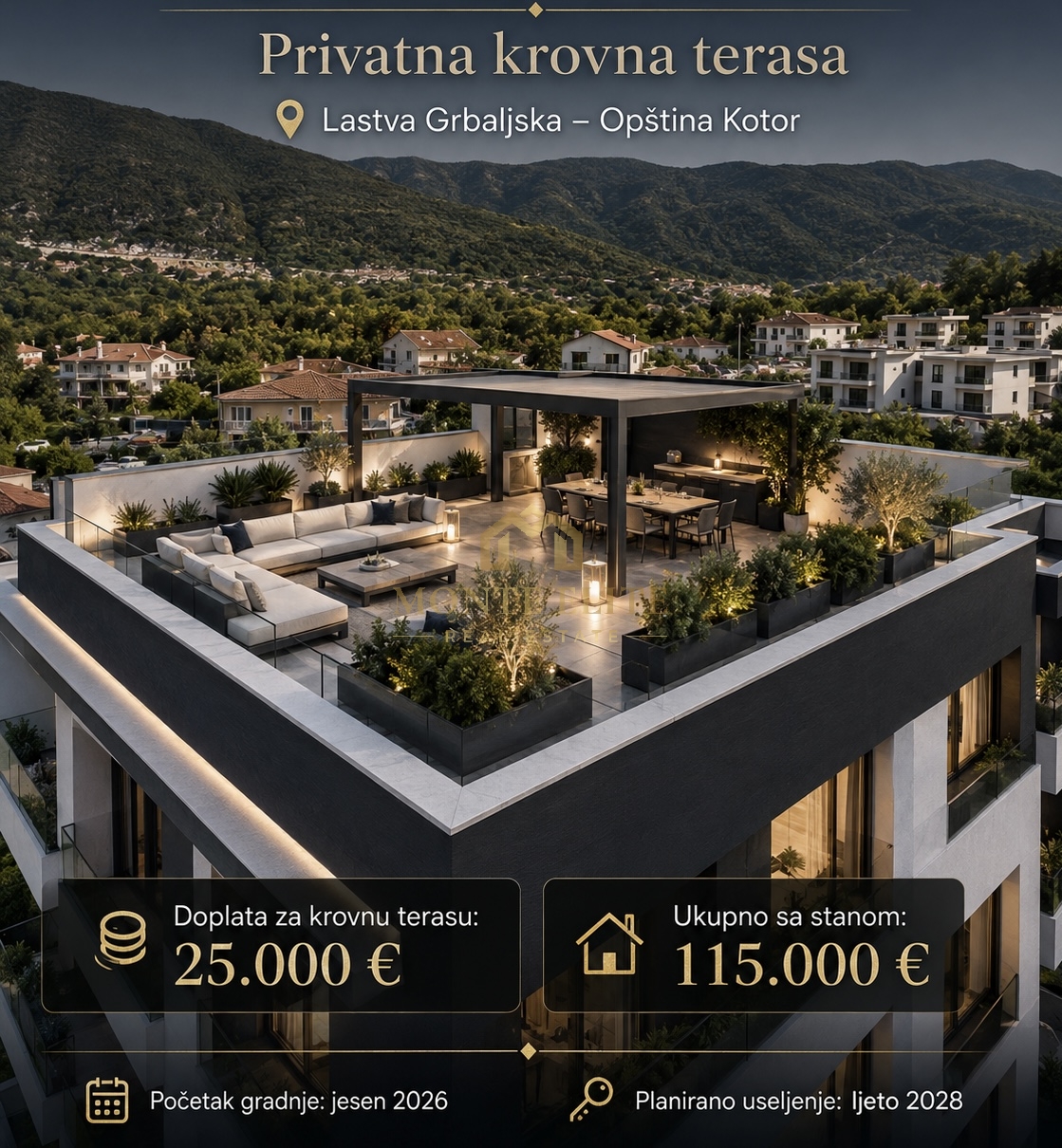 NOVA FAZA STAMBENOG KOMPLEKSA – LASTVA GRBALJSKA, KOTOR